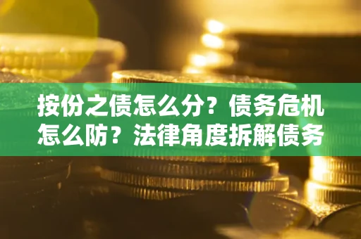 北京按份之债怎么分？债务危机怎么防？法律角度拆解债务分配与风险自保指南