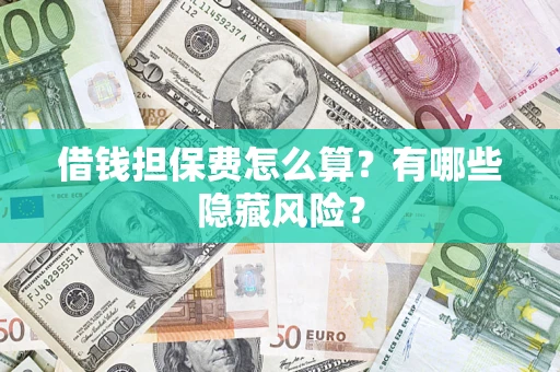 北京借钱担保费怎么算？有哪些隐藏风险？