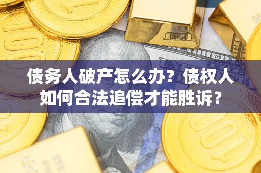 北京债务人破产怎么办？债权人如何合法追偿才能胜诉？