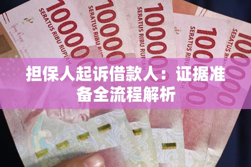 北京担保人起诉借款人：证据准备全流程解析